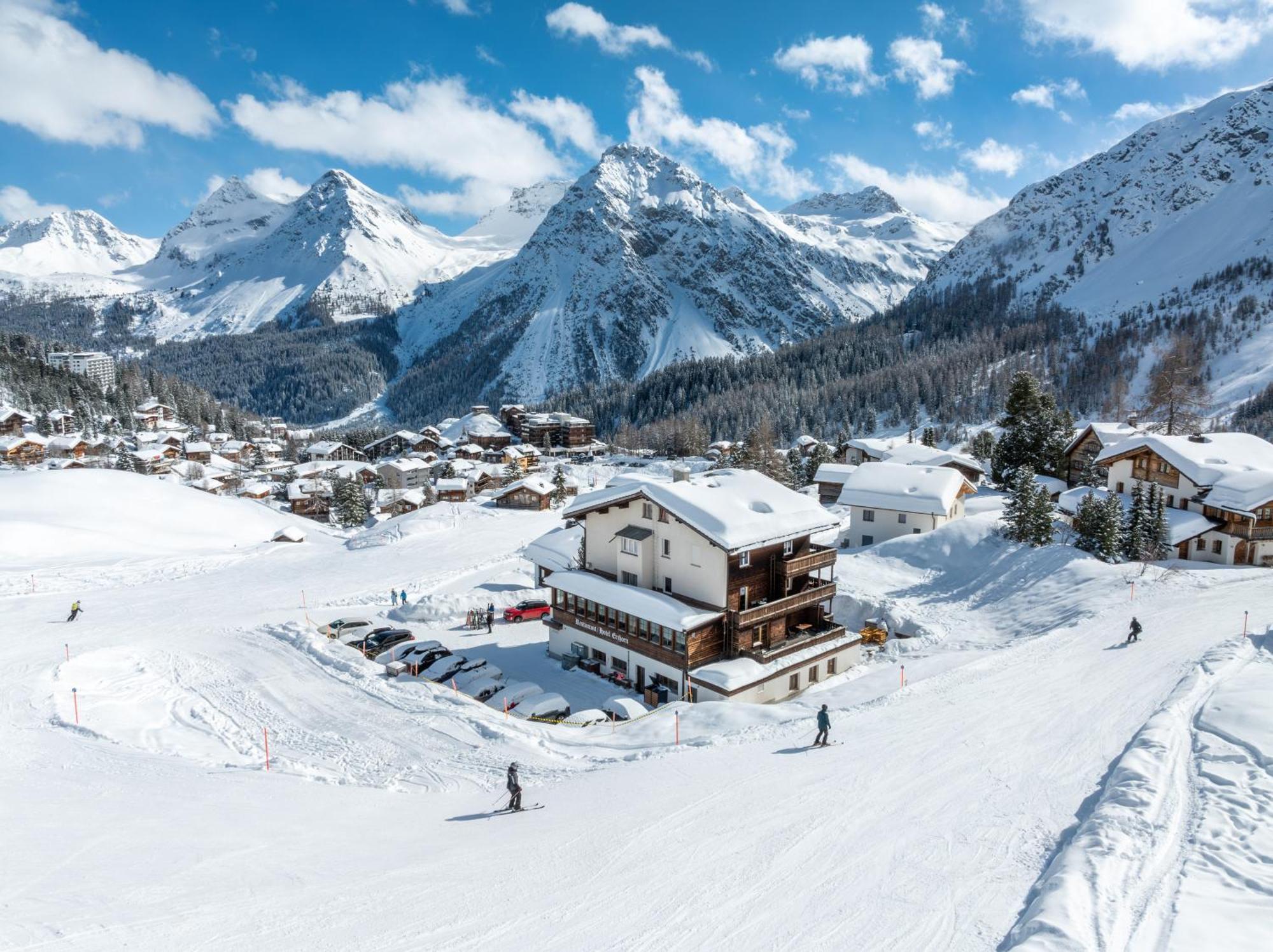 Hotel Erzhorn Arosa Exterior foto